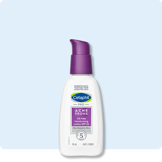 Cetaphil PRO Acne Prone Oil-Free Moisturising Lotion SPF 25