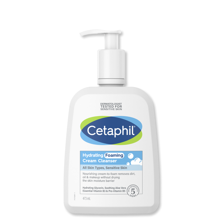 Cetaphil Hydrating Foaming Cream Cleanser
