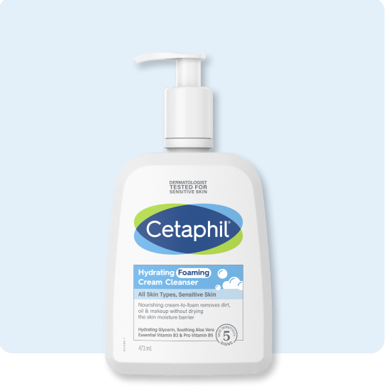 Cetaphil Hydrating Foaming Cream Cleanser